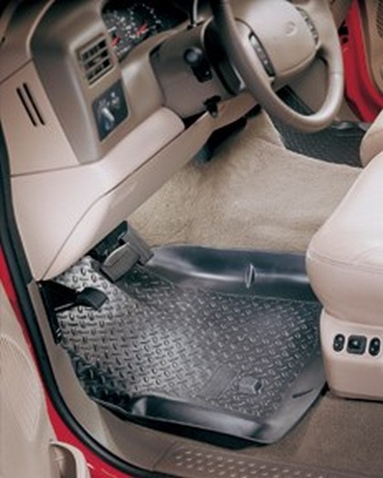 Husky Classic Style Front Seat Floor Liners - Black