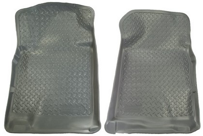 Husky Classic Style Front Seat Floor Liners – Grey