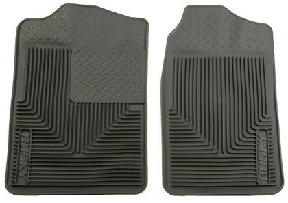 Husky Heavy Duty Flexible Front Floor Mats – Grey