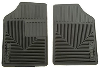 Husky Heavy Duty Flexible Front Floor Mats – Grey