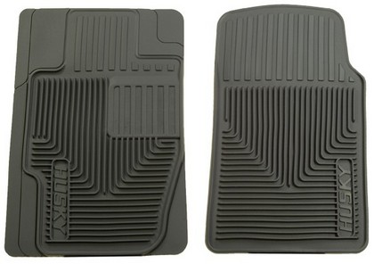 Husky Heavy Duty Flexible Front Floor Mats – Grey