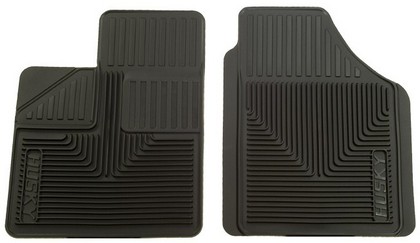 Husky Heavy Duty Flexible Front Floor Mats – Black