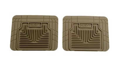 Husky Heavy Duty Rear Floor Mat – Tan