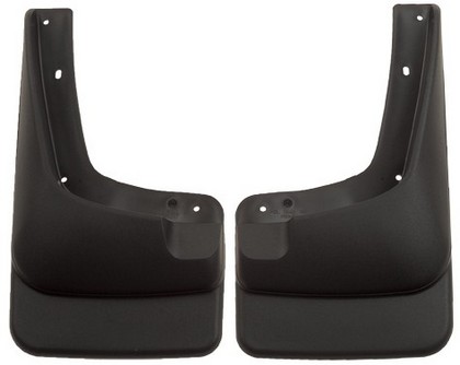 Husky Custom Molded Front Mud Guards – Black (With Out Fender Flares)