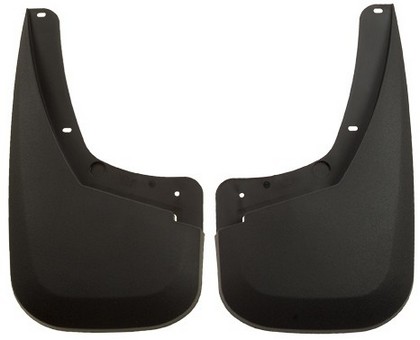 Husky Custom Molded Front Mud Guards – Black