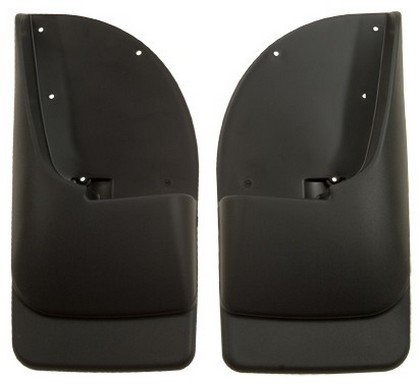 Husky Custom Molded Rear Mud Guards – Black (With Out Factory Wheel Well Flares)