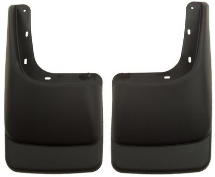 Husky Custom Molded Rear Mud Guards – Black (With Mini Flares)