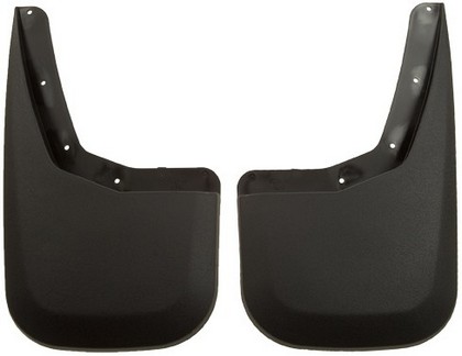 Husky Custom Molded Rear Mud Guards – Black