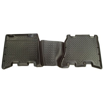 Husky Classic Style 2nd Seat Floor Liners - Black