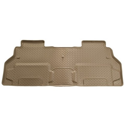 Husky Classic Style 2nd Seat Floor Liners – Tan (With 2nd row bucket seats)