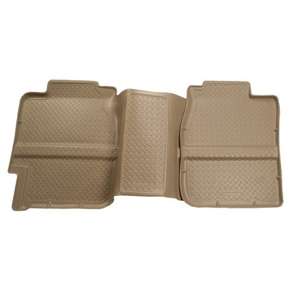 Husky Classic Style 2nd Seat Floor Liners – Tan 