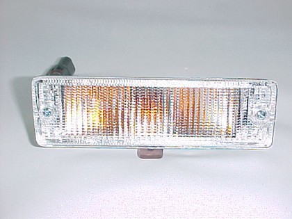 In Pro Car Wear Bumper Lights Front - Clear