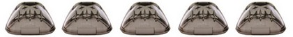 In Pro Car Wear Cab Roof Lights - Platinum Smoke - 5 Pc/Set