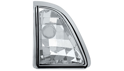 In Pro Car Wear Corner Lenses - Diamond Cut Crystal Clear (Inner)