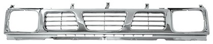 In Pro Car Wear Grille, Custom All Chrome - Chrome