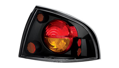 In Pro Car Wear Tail Lights - Bermuda Black w/ Amber Lenses