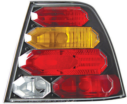 In Pro Car Wear Tail Lamps - Black, Amber, Red