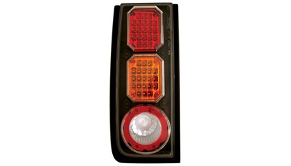 In Pro Car Wear Tail Lights - L.E.D. (Bermuda Red / Amber)