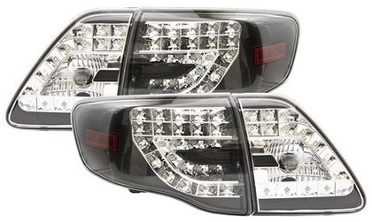 In Pro Car Wear Tail Lamps - Bermuda Black, LED 