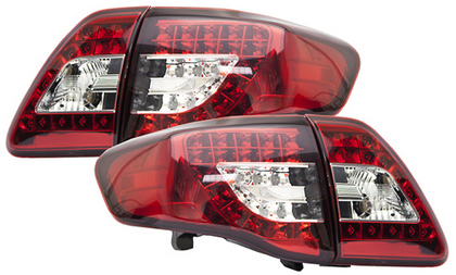 In Pro Car Wear Tail Lamps - Ruby Red, LED