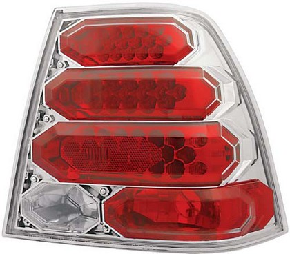 In Pro Car Wear Tail Lamps, LED - Set - Platinum Smoke