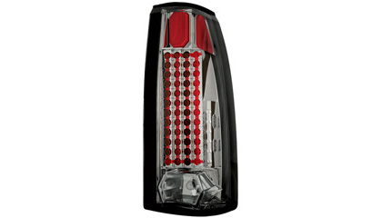 In Pro Car Wear Tail Lights - L.E.D. w/ 44 L.E.D.s (Platinum Smoke)