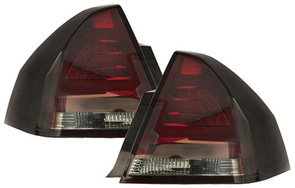 In Pro Car Wear Tail Lamps - Red Smoke