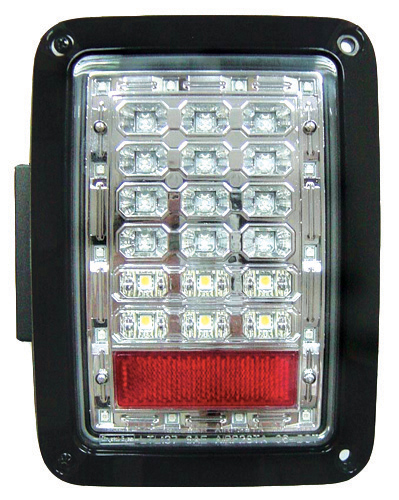 In Pro Car Wear Tail Lamps, LED - Set - Crystal Clear