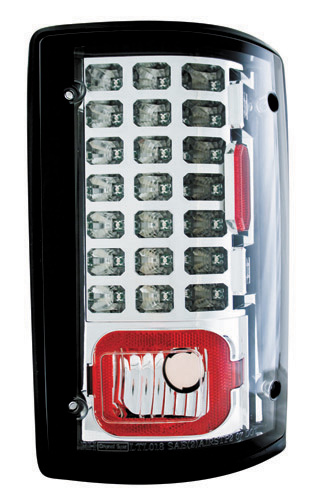 In Pro Car Wear Tail Lamps, LED - Set - Crystal Clear