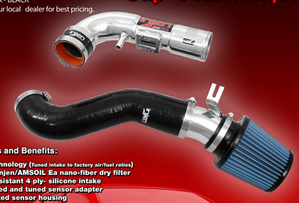 Injen SP Series Intake System (Black Powder Coat)