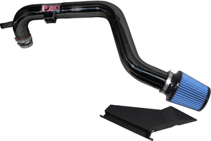 Injen Short Ram Intake with Front Air Scoop and Air Fusion (Black)