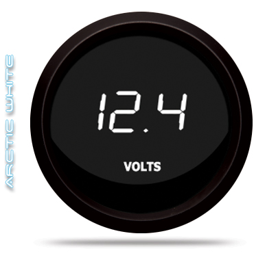 Intellitronix LED Digital Voltmeter - White