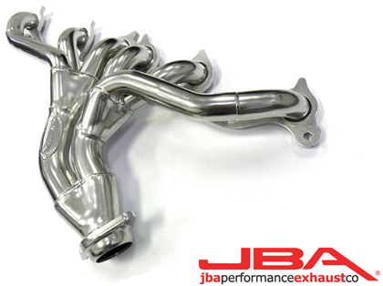 JBA Silver Ceramic Coated Shorty Header