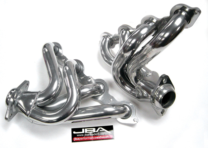 JBA Silver Ceramic Coated Shorty Header