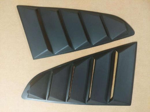 KBD Louvered Style Window Scoops (Urethane)