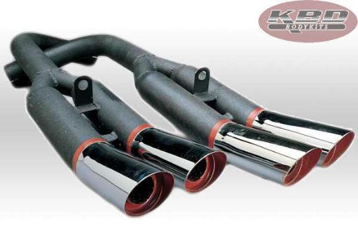 KBD Style Targa Mufflers with 2-1/2