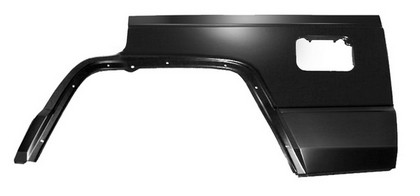 KeyParts Rear Lower Quarter Panel Section, Driver,S Side