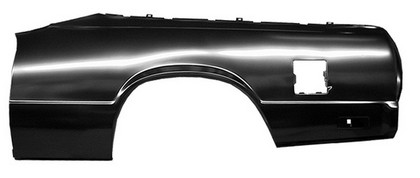 KeyParts Complete Rear Quarter Panel (Driver Side)