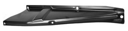 KeyParts Rear Support Upper Tie Bar Baffle (Driver Side) (Chrome)