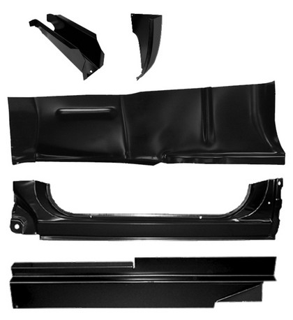 KeyParts Rocker Repair Panel Kit (Driver Side)