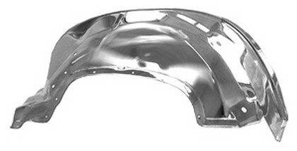 KeyParts Front Inner Fender - Chrome (Driver Side) (Chrome)