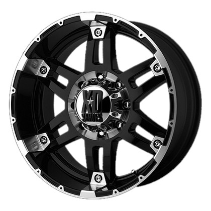 Kmc Xd Series Spy Gloss Black Machined