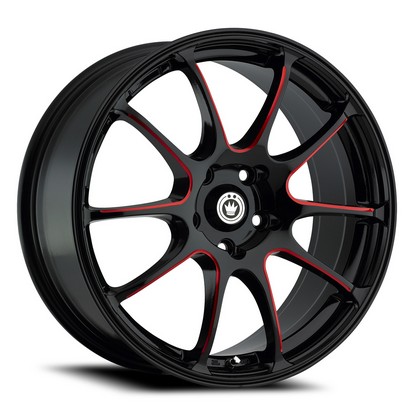 Konig Illusion Black/Ball Cut Red