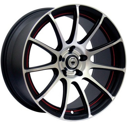 Konig Zero-In Matte Black Machine Face Red Undercut