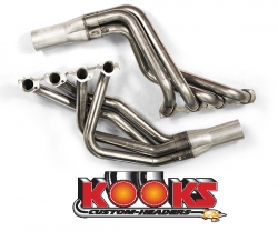 Kook's Headers With Adapter Plate Kit - Steel - 1 3/4