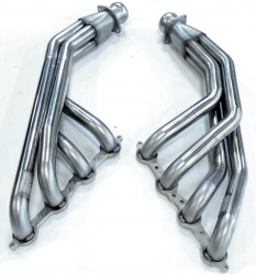 Kook's Swap Longtube Headers With Spike Collector - Stainless Steel - 1 7/8