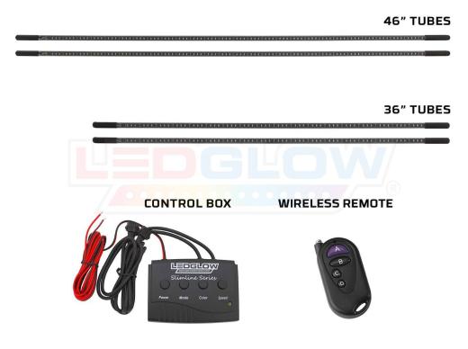 LEDGlow Slimline Underbody Kit (7 Colors)