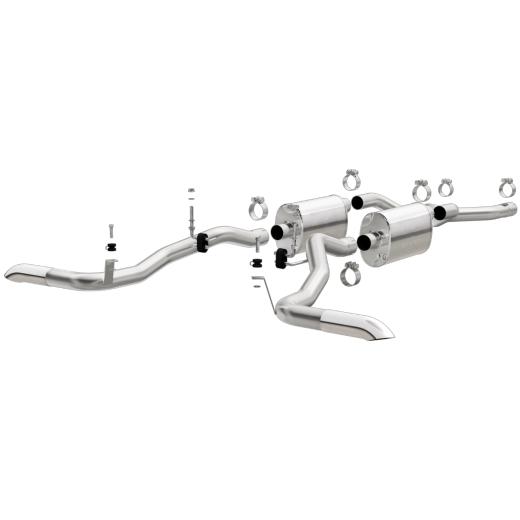 MagnaFlow MF Series Exhaust System - Crossmember Back