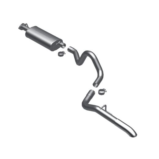 Magnaflow Performance Exhaust - Single Straight Rear Drivers Side Exit Cat-Back