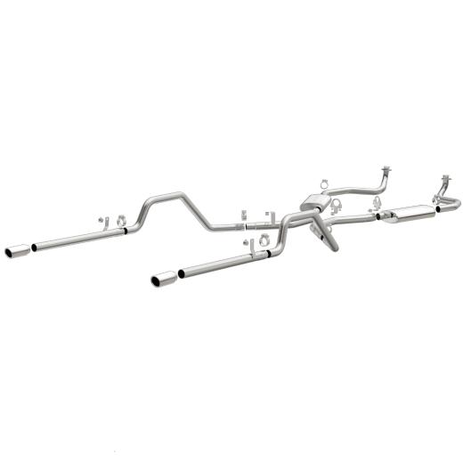 Magnaflow Crossmember-Back Exhaust (Dual Split Rear Exit)